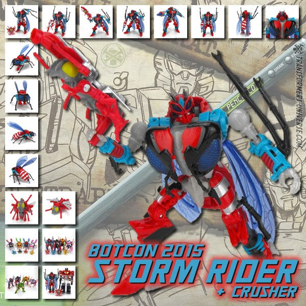 Waruder Stormrider Transforming Collectible Figure