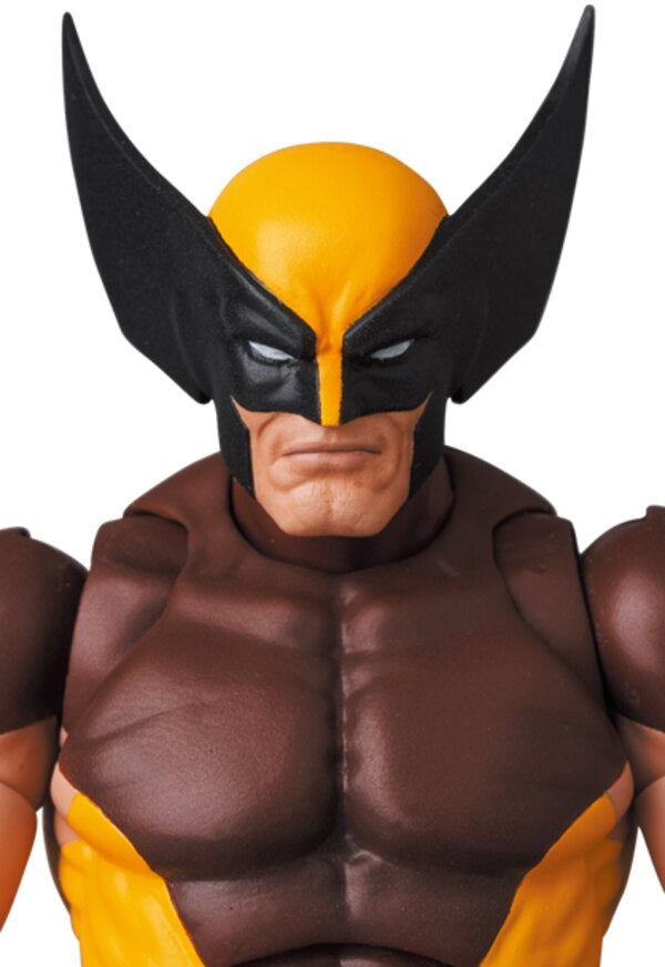 Marvel MAFEX No.138 Wolverine Action Figure | Brown Costume (Reissue)