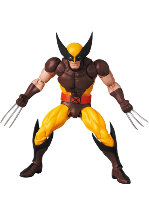 Marvel MAFEX No.138 Wolverine Action Figure | Brown Costume (Reissue)