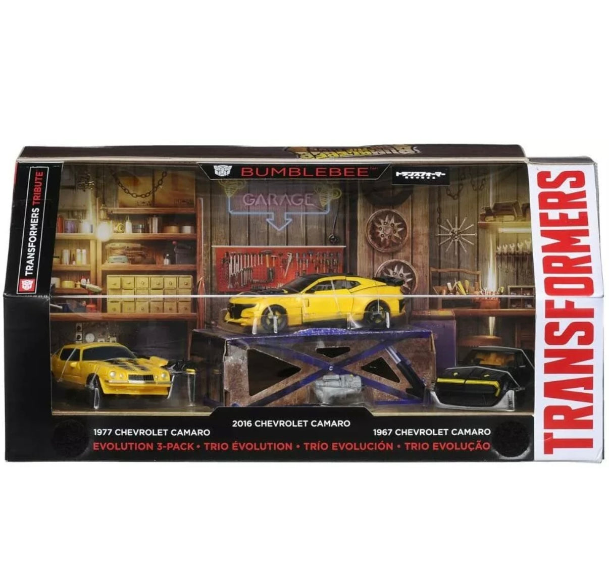 Bumblebee Evolution 3-Pack Set | Transformers Tribute
