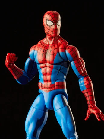 Spider-Man Marvel Legends Retro Collection Cel-Shaded Spider-Man Action Figure