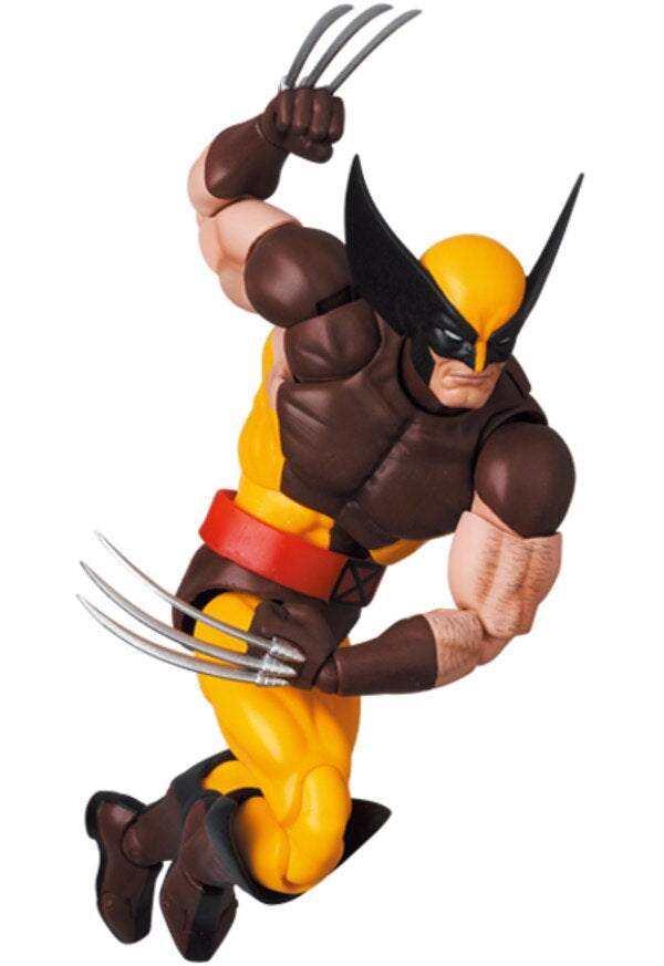 Marvel MAFEX No.138 Wolverine Action Figure | Brown Costume (Reissue)