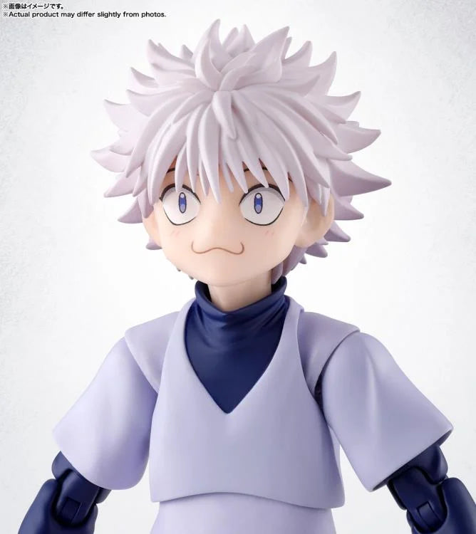 Hunter x Hunter Killua Zoldyck Action Figure – S.H.Figuarts Anime Collectible with Electric Nen Effects