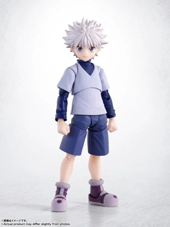 Hunter x Hunter Killua Zoldyck Action Figure – S.H.Figuarts Anime Collectible with Electric Nen Effects