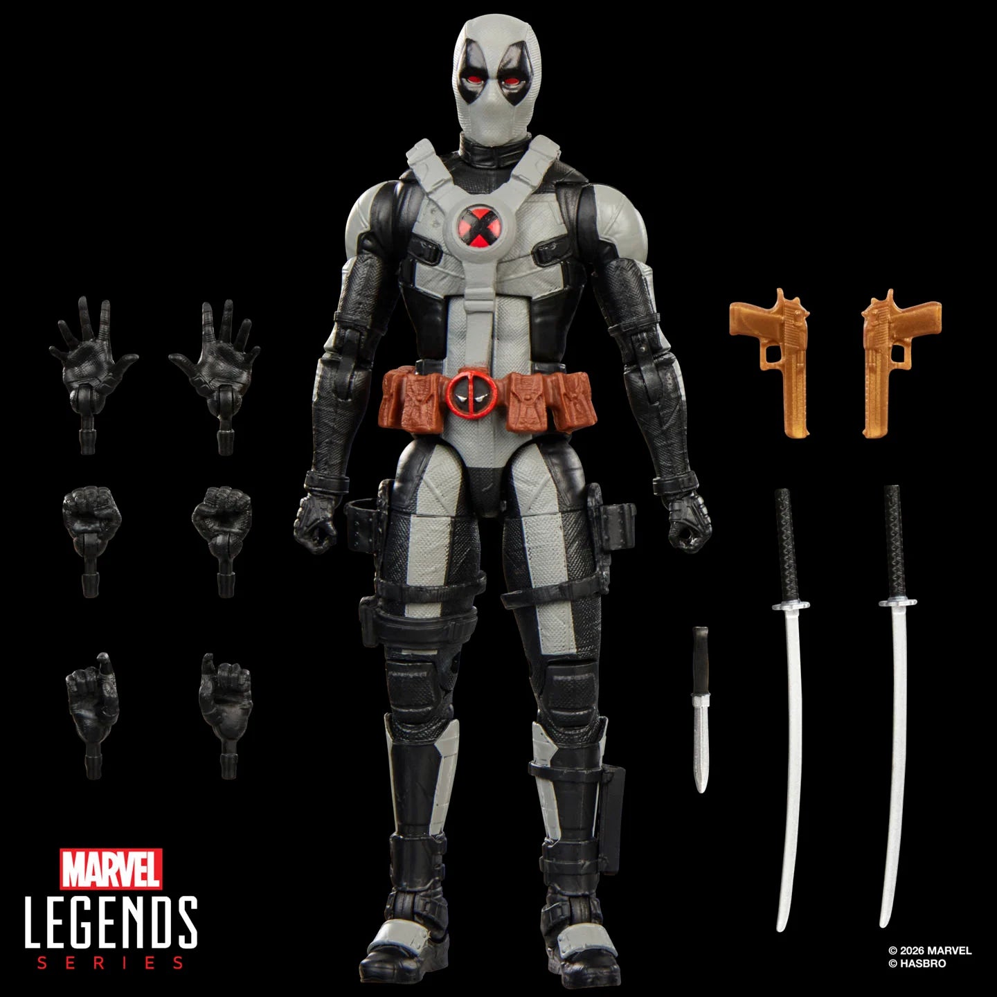 Deadpool & Wolverine Marvel Legends Deadpool Concept Art Action Figure
