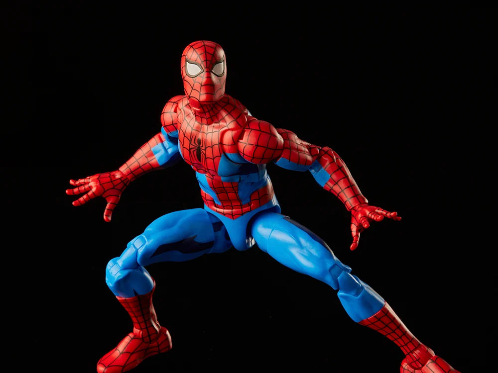 Spider-Man Marvel Legends Retro Collection Cel-Shaded Spider-Man Action Figure