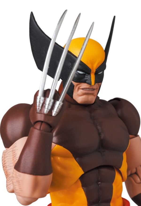 Marvel MAFEX No.138 Wolverine Action Figure | Brown Costume (Reissue)