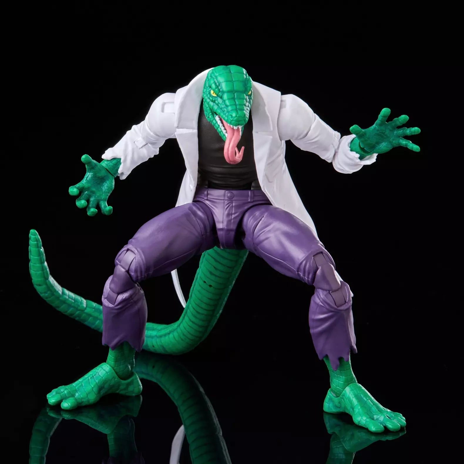 Hasbro Marvel Legends Spider-Man Retro Cardback Marvel's Lizard Action Figure