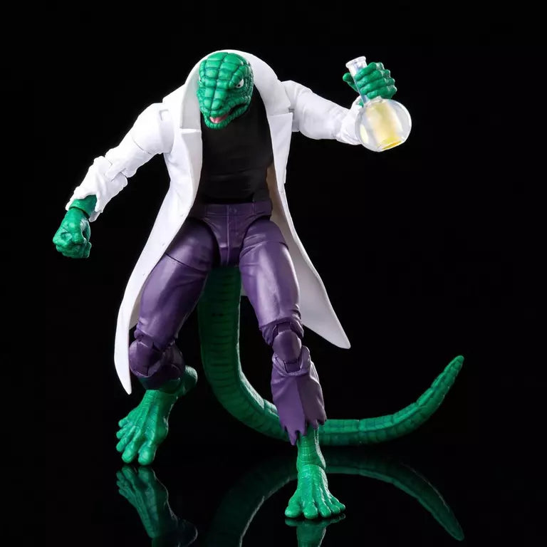 Hasbro Marvel Legends Spider-Man Retro Cardback Marvel's Lizard Action Figure
