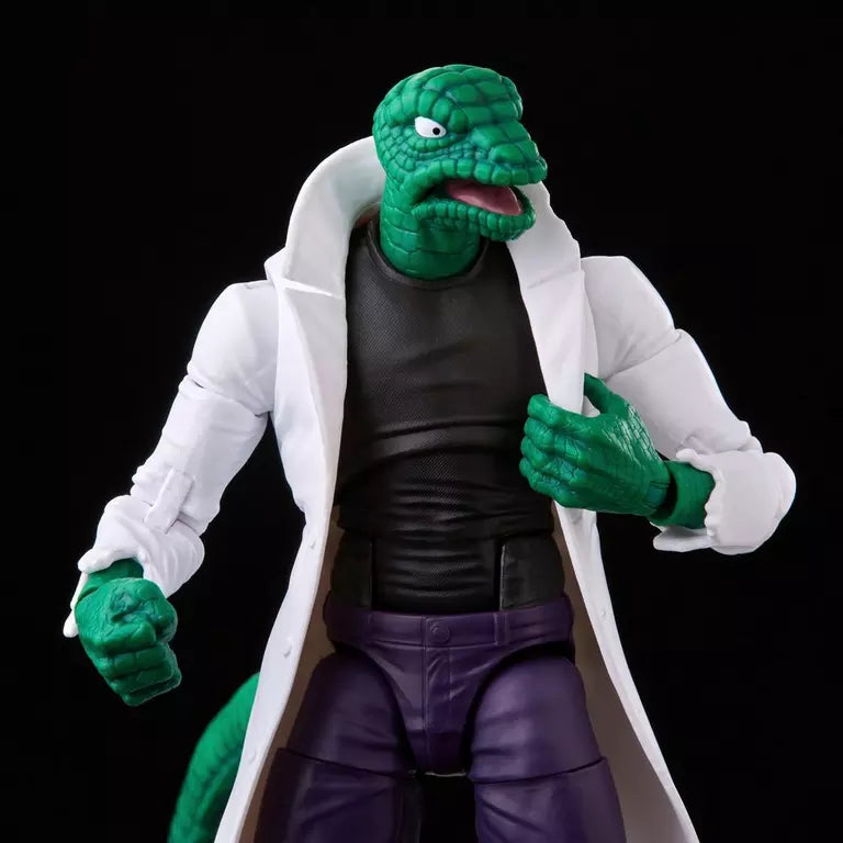 Hasbro Marvel Legends Spider-Man Retro Cardback Marvel's Lizard Action Figure