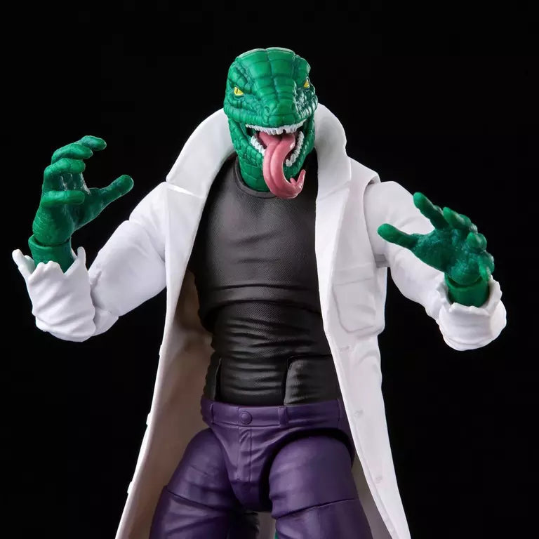 Hasbro Marvel Legends Spider-Man Retro Cardback Marvel's Lizard Action Figure