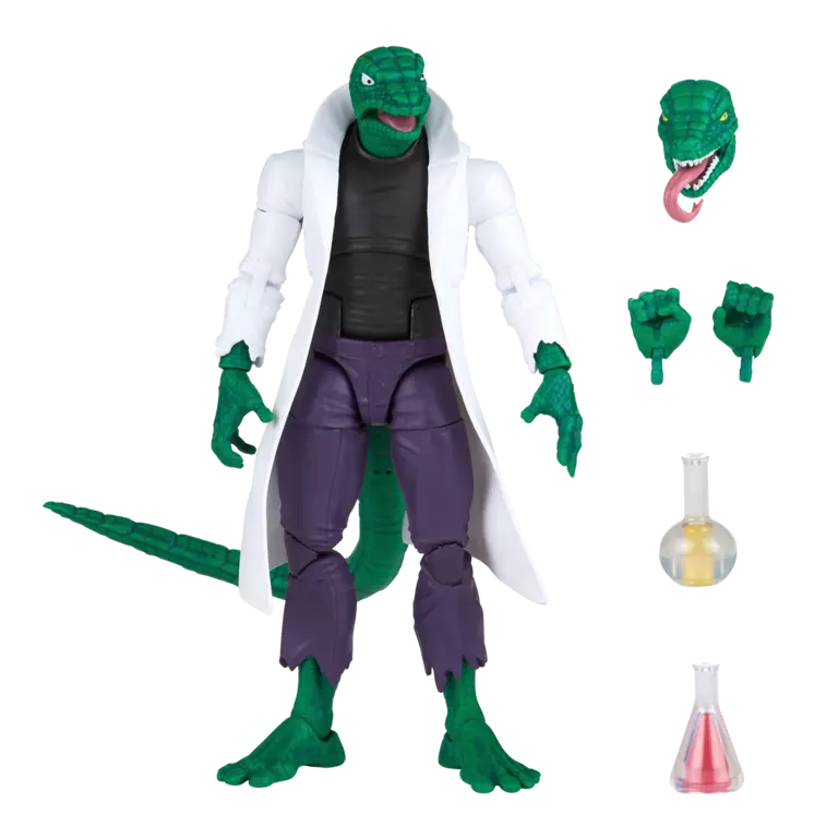 Hasbro Marvel Legends Spider-Man Retro Cardback Marvel's Lizard Action Figure