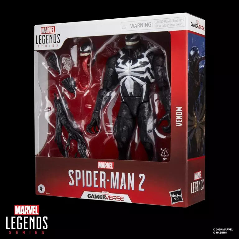 Marvel's Spider-Man 2 Marvel Legends Gamerverse Venom Deluxe Action Fi
