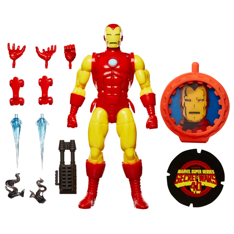 Secret Wars Marvel Legends Iron Man Action Figure