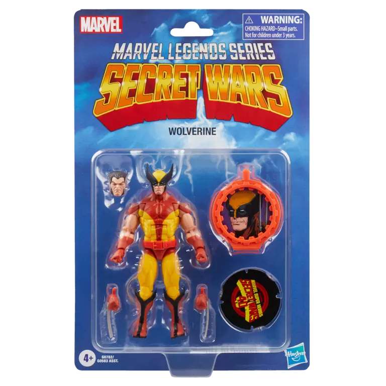 Secret Wars Marvel Legends Wolverine Action Figure | 1 Per Cust