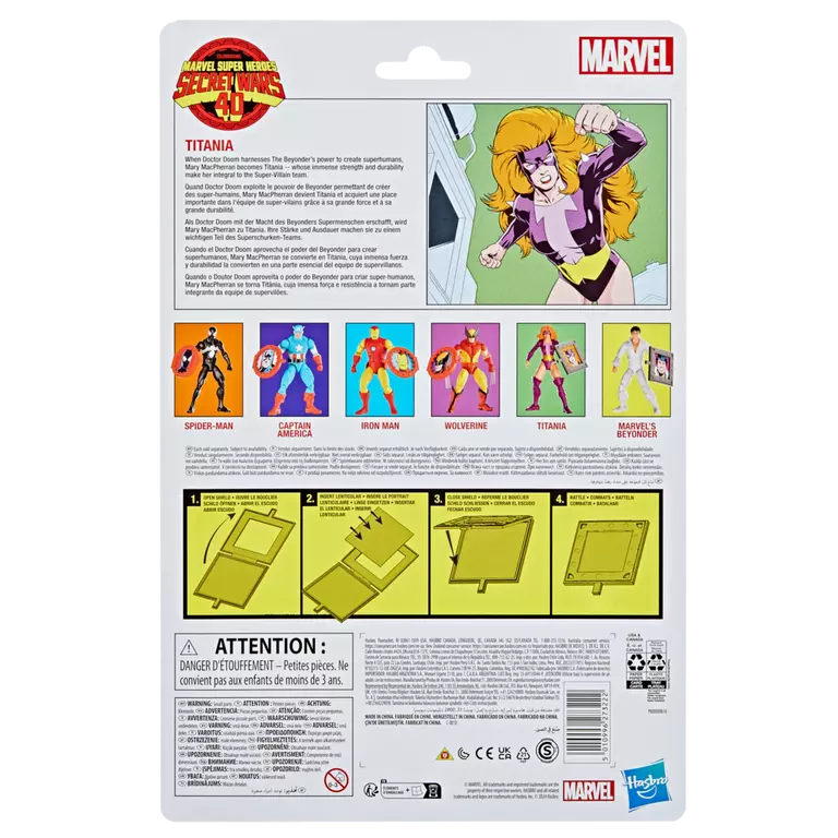 Secret Wars Marvel Legends Titania Action Figure