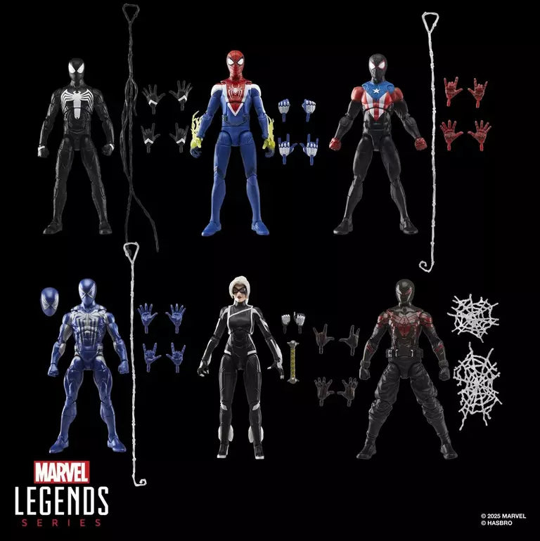 Marvel Legends Series Gamerverse Miles Morales Brooklyn 2099 Suit