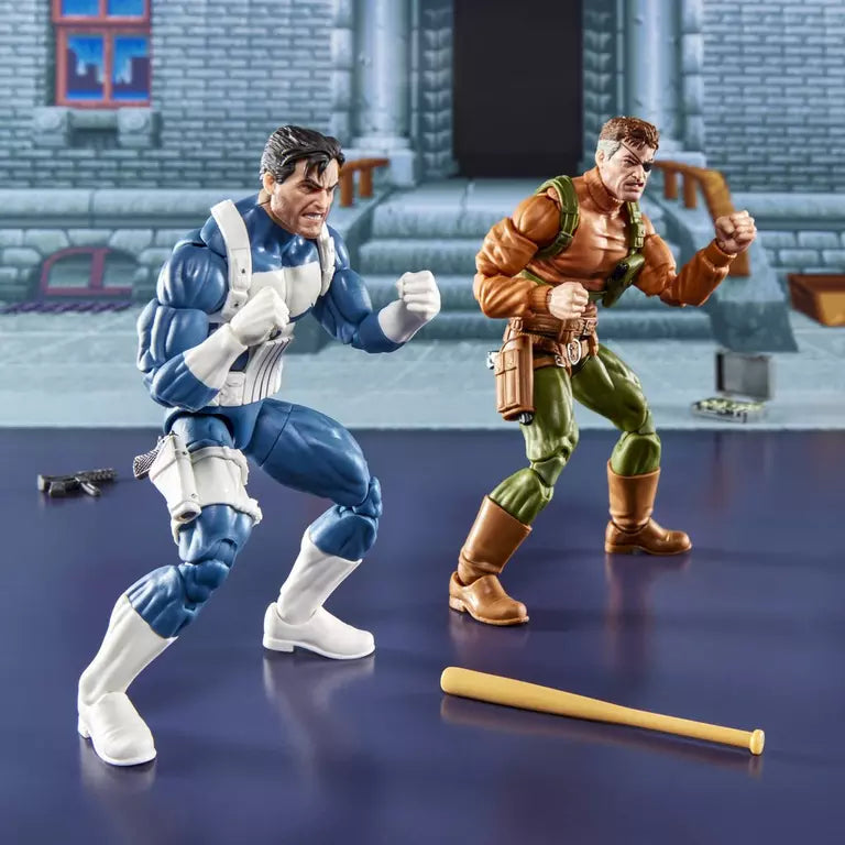 The Punisher Marvel Legends Gamerverse Punisher & Nick Fury Action Figure Two-Pack