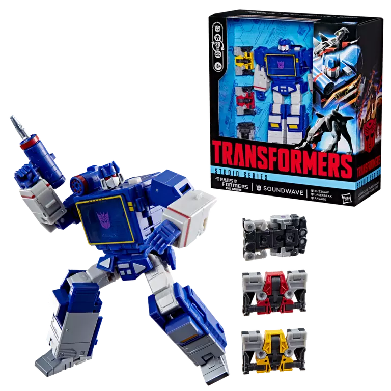 Transformers: The Movie Studio Series Leader Class Soundwave Action Figure