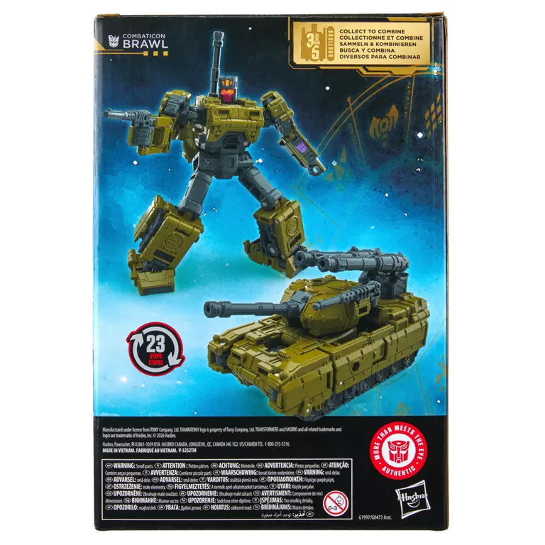 Transformers Age of the Primes Voyager Class Combaticon Brawl Action Figure