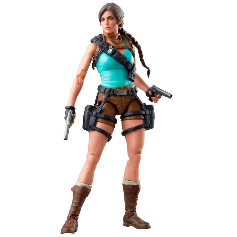 G.I. Joe x Tomb Raider - Classified Series: Retro Cardback Lara Croft Action Figure | One Per Customer