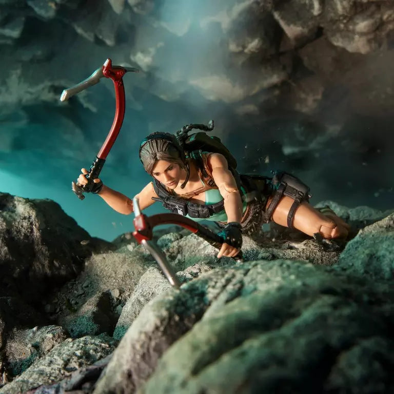 G.I. Joe x Tomb Raider - Classified Series: Retro Cardback Lara Croft Action Figure | One Per Customer