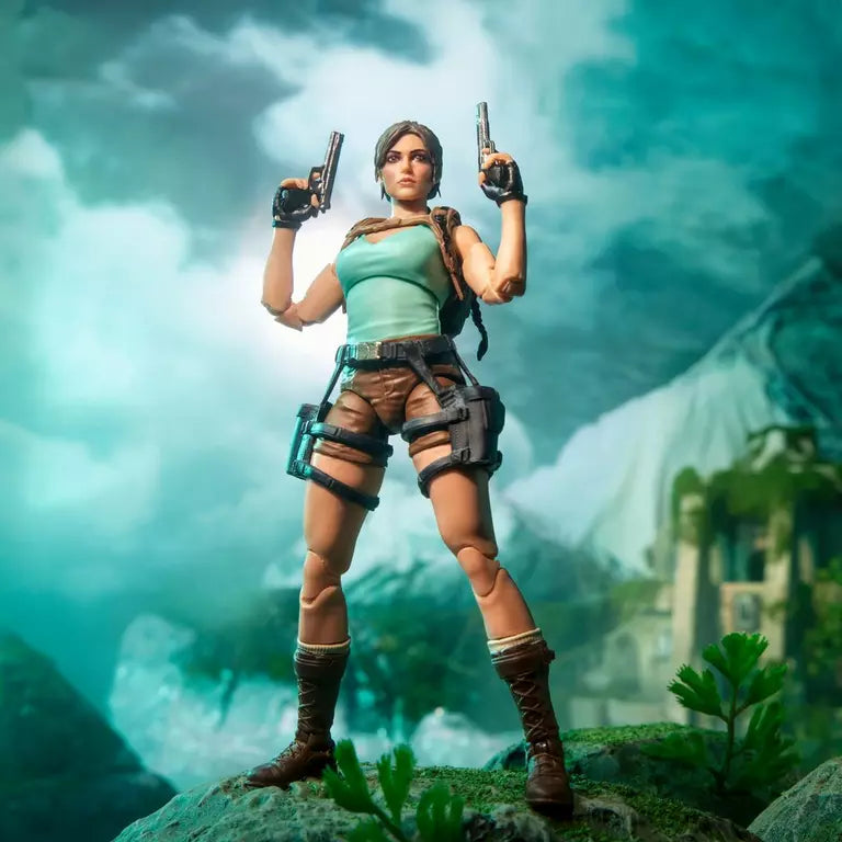 G.I. Joe x Tomb Raider - Classified Series: Retro Cardback Lara Croft Action Figure | One Per Customer