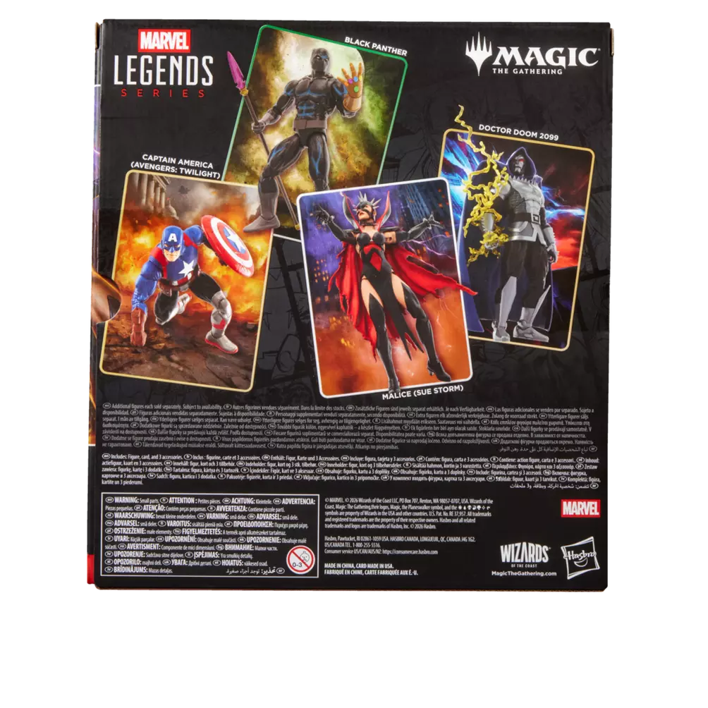 Marvel Legends Malice (Sue Storm) Action Figure with Magic: The Gathering Card