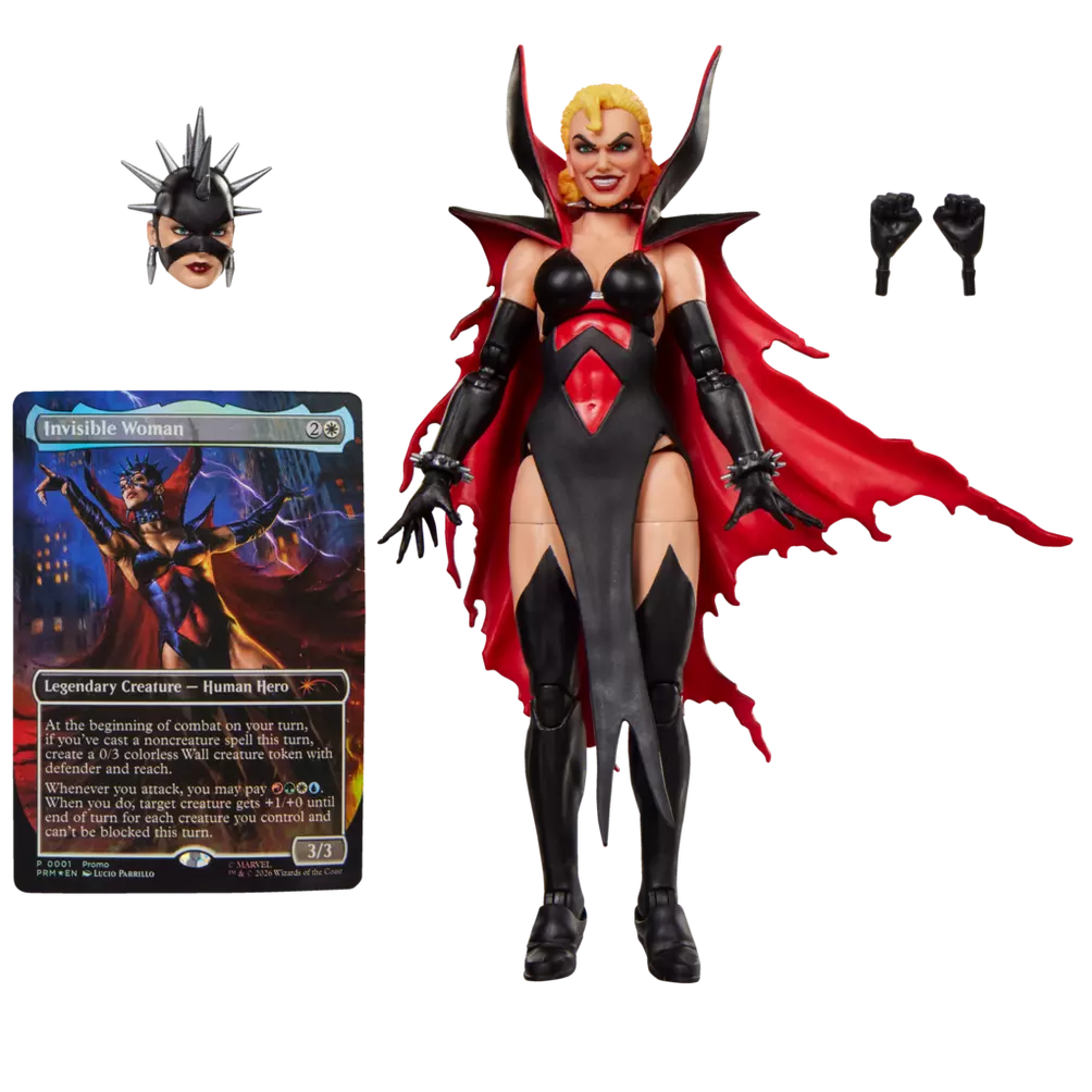 Marvel Legends Malice (Sue Storm) Action Figure with Magic: The Gathering Card