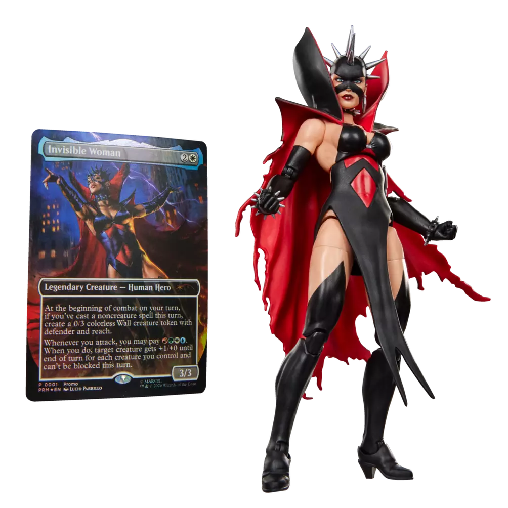 Marvel Legends Malice (Sue Storm) Action Figure with Magic: The Gathering Card