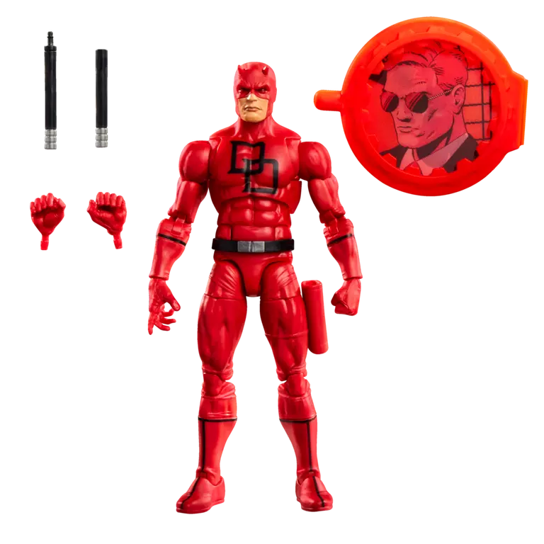 Marvel Legends Secret Wars Daredevil 6 Inch Figure Retro Cardback Hasbro