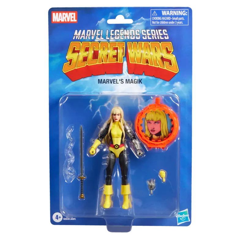 Marvel Legends Secret Wars II Magik Darkchilde 6 Inch Figure Retro Cardback