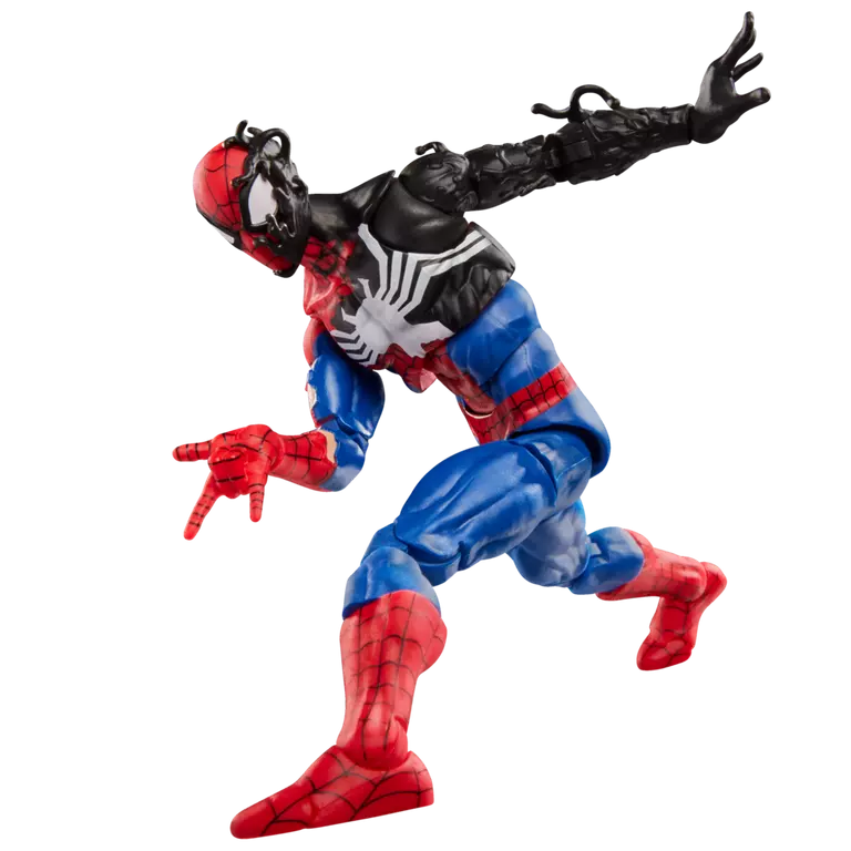 Marvel Legends Secret Wars II Spider Man Black Suit 6 Inch Figure Retro Cardback