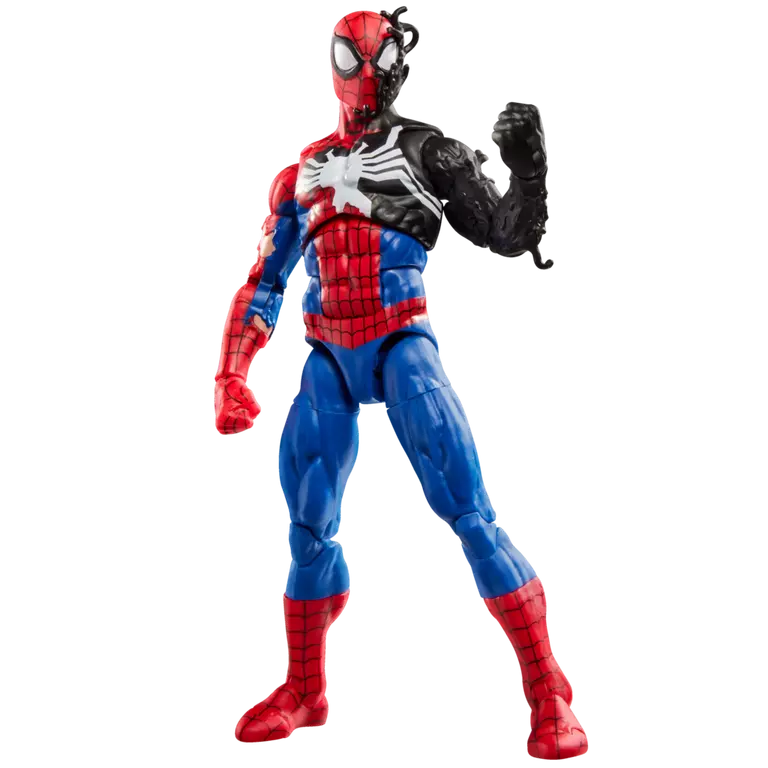 Marvel Legends Secret Wars II Spider Man Black Suit 6 Inch Figure Retro Cardback