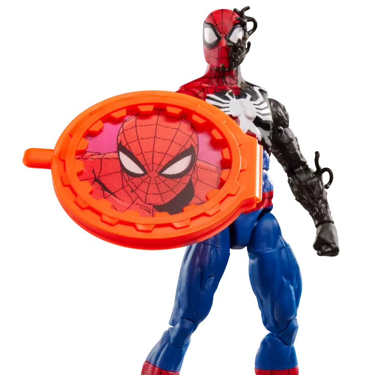 Marvel Legends Secret Wars II Spider Man Black Suit 6 Inch Figure Retro Cardback