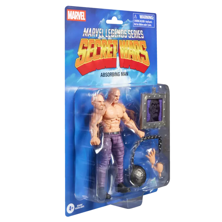 Marvel Legends Secret Wars II Absorbing Man 6 Inch Figure Retro Cardback