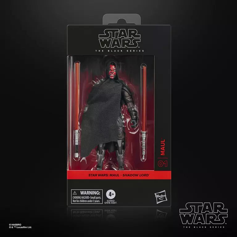Star Wars The Black Series Maul Shadow Lord 6 Inch Action Figure by Hasbro