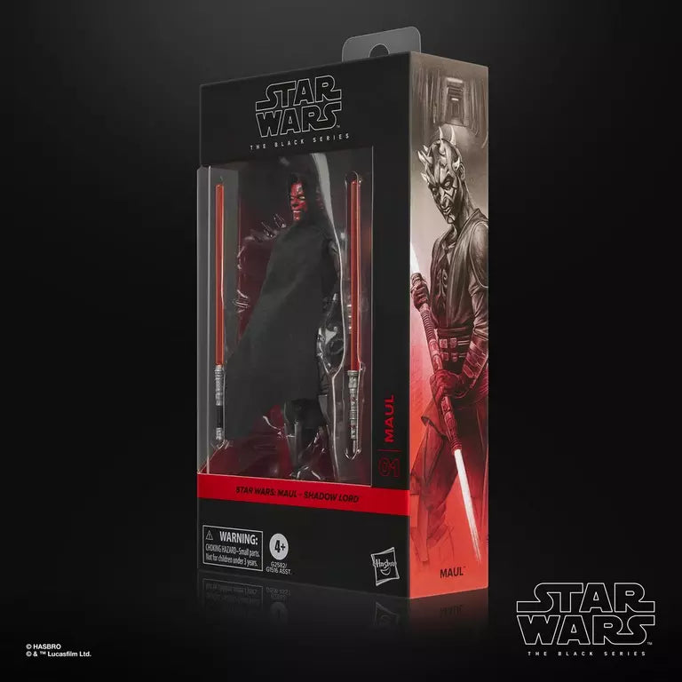 Star Wars The Black Series Maul Shadow Lord 6 Inch Action Figure by Hasbro
