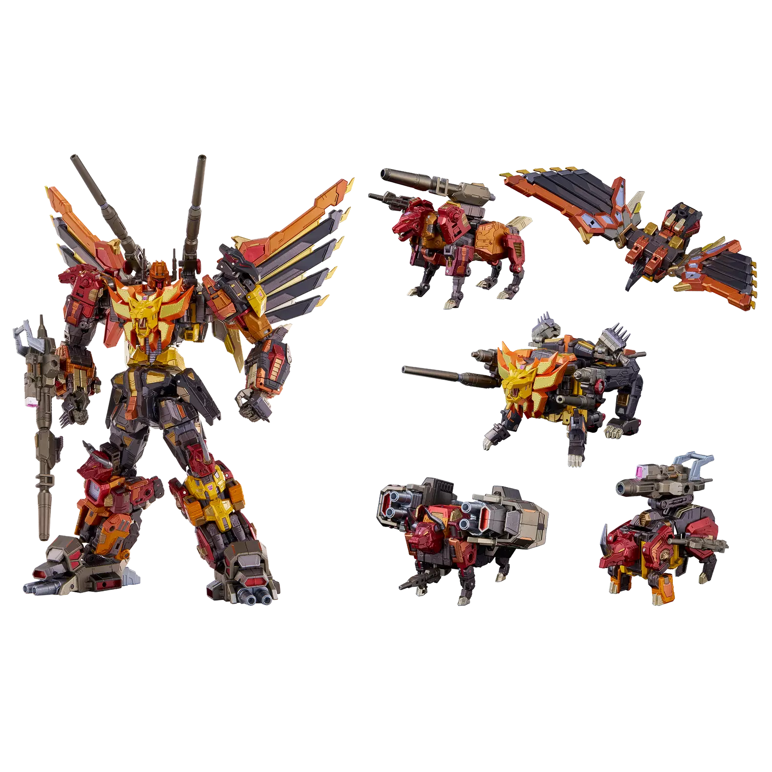ADAMAS MACHINA AM-T02 Predaking Combiner Takara Tomy