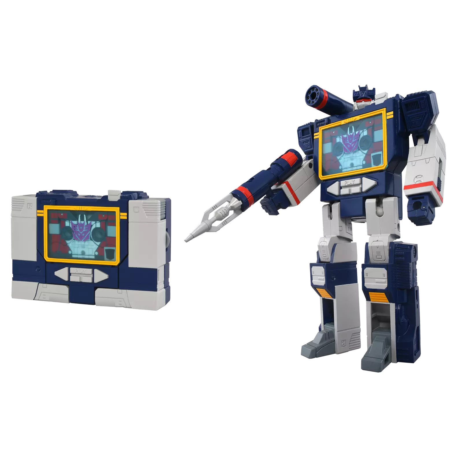 Transformers Missing Link D-02 Soundwave Animation Type Action Figure