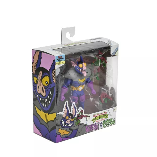 NECA TMNT Classic Cartoon Wingnut and Screwloose 2 Pack Action Figures
