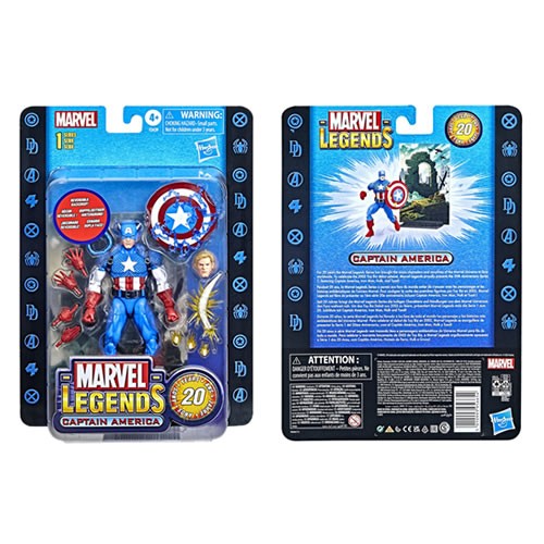 Marvel Legends 20th Anniversary Captain America | Hasbro | Preorder