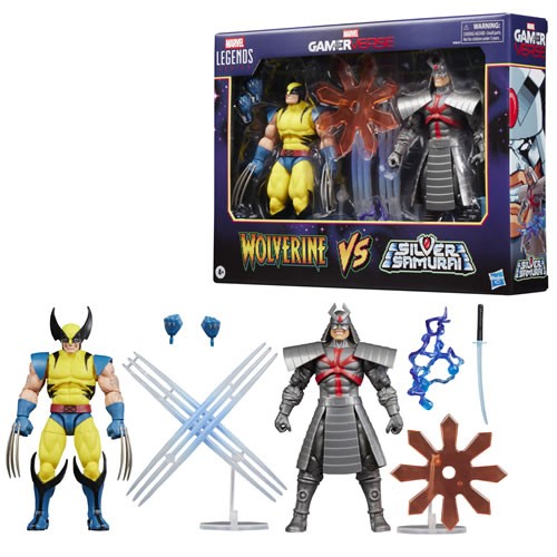 Marvel Legends Gamerverse Wolverine vs. Silver Samurai Action Figure Two-Pack | Preorder
