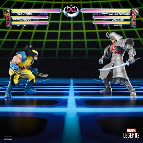 Marvel Legends Gamerverse Wolverine vs. Silver Samurai Action Figure Two-Pack | Preorder