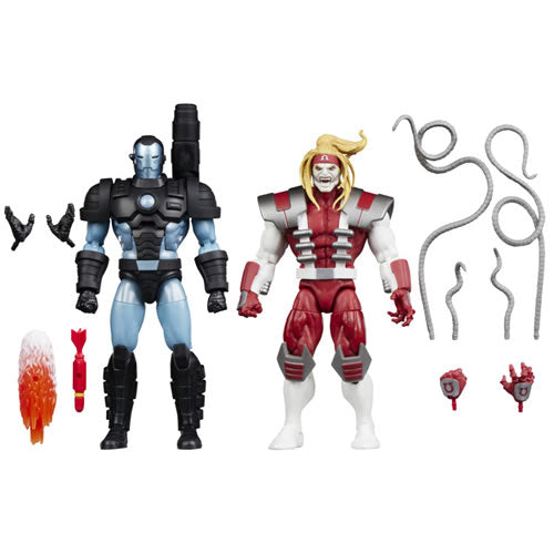 Marvel Legends Gamerverse War Machine vs Omega Red Two Pack Six Inch Action Figures