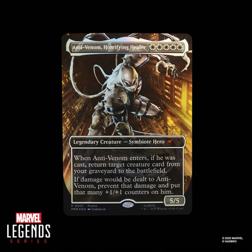 Marvel Legends 6" Figures - Magic: The Gathering - Agent Anti-Venom | 1 Per Customer