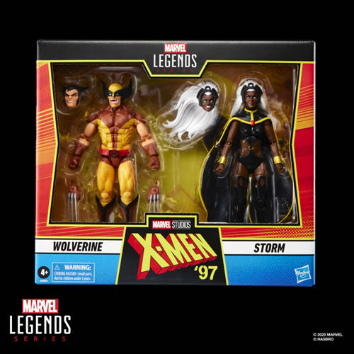 Marvel Legends X-Men ’97 Wolverine & Storm 2-Pack | Hasbro Figures