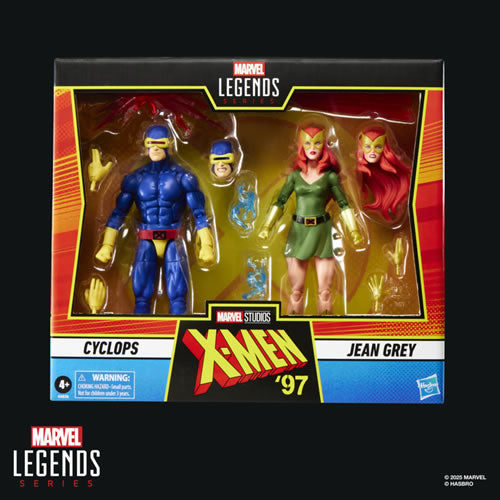 Marvel Legends X-Men ’97 Cyclops & Jean Grey 2-Pack | Hasbro Action Figures