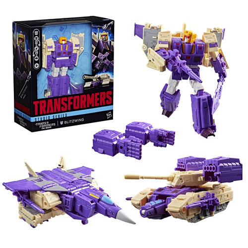 Transformers Studio Series 86 Leader Class Blitzwing Action Figure