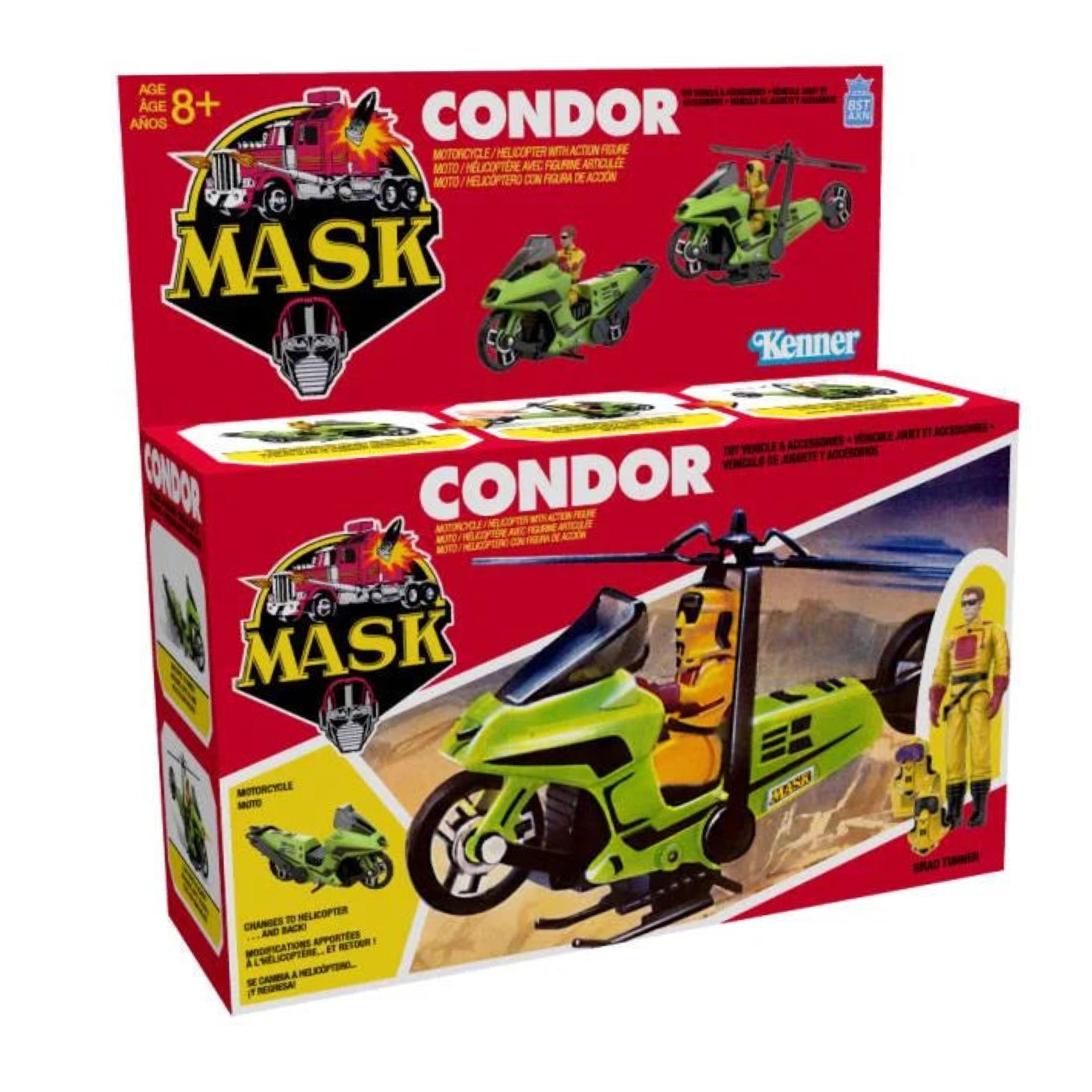 M.A.S.K. Condor Vehicle with Brad Turner Action Figure | Preorder